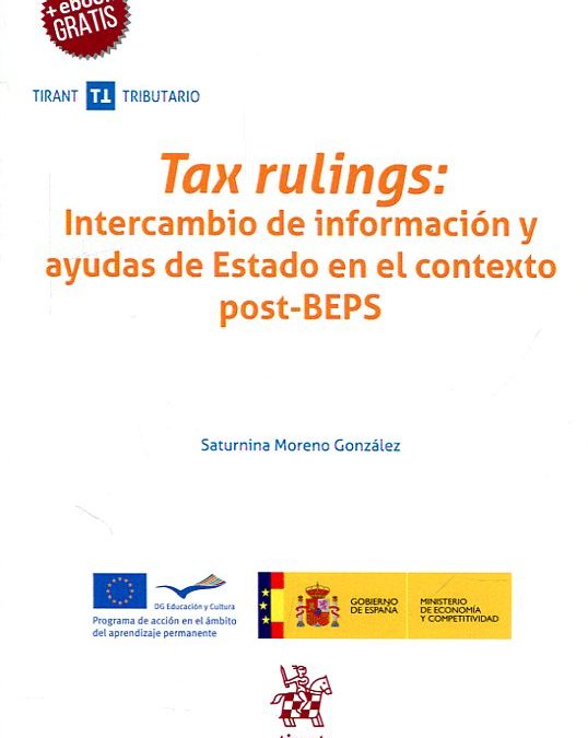 Tax rulings: Intercambio de información y ayudas de Estado en el contexto post-BEPS